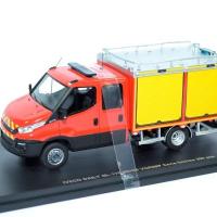 Iveco daily 2014 couble cab behm vgrimp 1 43 sapeurs pompiers alerte 0092 autominiature01 1 