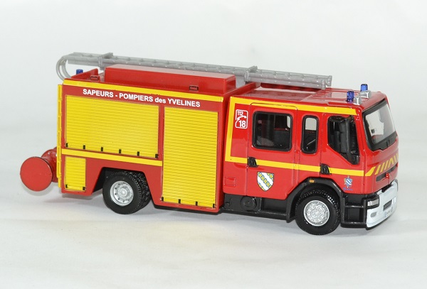 Camion Renault Premium FPT Pompiers Burago 1/50°