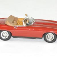 Jaguar type e 1961 cabriolet rouge norev 1 43 autominiature01 3 