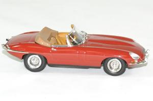 Jaguar type e 1961 cabriolet rouge norev 1 43 autominiature01 3 