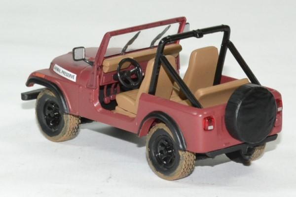 Jeep cj7 1981 agence tous risques 1 43 greenlight autominiature01 86528 2 