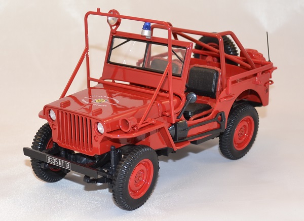 Jeep willys 1988 pompiers norev 1 18 autominiature01 com 1