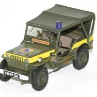 Jeep willys securite civile 1 43 oliex autominiature01 1 