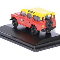 Land rover defender london pompier 1 76 oxford autominiature01 2 