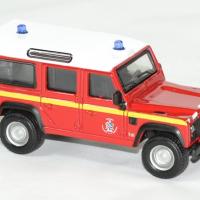 Land rover pompiers defender 1 50 bburago autominiature01 3 