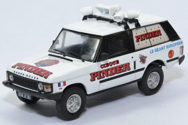 Range Rover Cirque Pinder Publicité promocarDC 1/43 Dc13C02