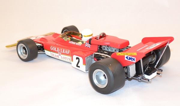 Lotus 72c 2 rindt allemagne 1970 1er miniature sunquartzo formule 1 au 1 18 autominiature01 com 2 