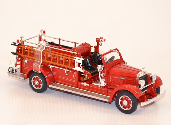 Voiture Miniature 1:43/Lucky Die Cast Mack Type 75bx 1935 pompiers 