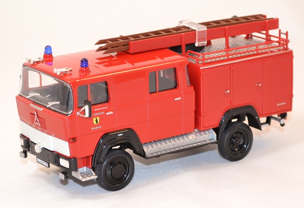 Magirus deutz 100d7 pompier 1965 miniature yatming autominiature01 1 