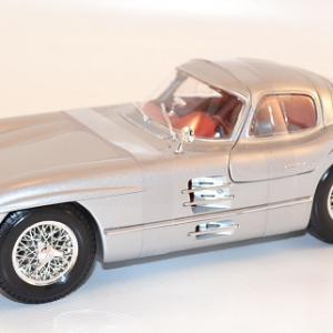 Mercedes 300 SLR coupe grise silver