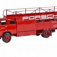 Man 635 racing transporter porsche 1 18 schuco autominiature01 1 