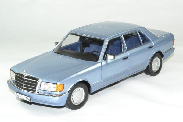 Mercedes 560 sel 1991 bleu 1 18 norev autominiature01 183464 1 