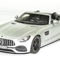 Mercedes amg gt c roadster 2017 argent 1 18 norev autominiature01 1 
