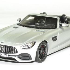 Mercedes GT C AMG roadster argent 2017