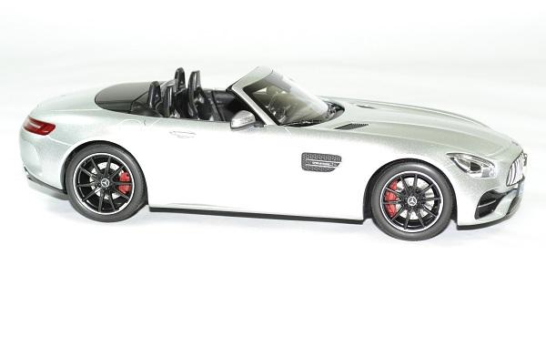 Mercedes amg gt c roadster 2017 argent 1 18 norev autominiature01 3 