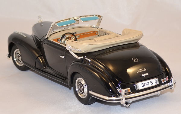 Mercedes benz 300 1955 noire 1 18 maisto autominiature01 com 3 