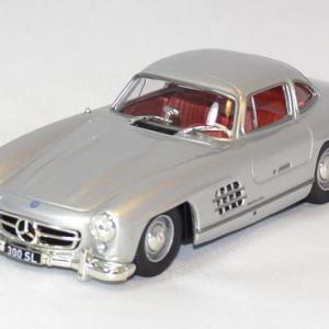 Mercedes Benz 300SL 1954 argent solido 1/43