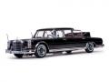 Mecedes-benz 600 landaulet 1966 noire limousine longue