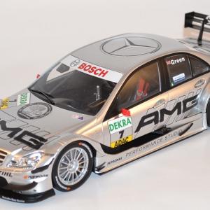 Mercedes Benz C-class #7 DTM 2011 Green miniature Norev 1/18