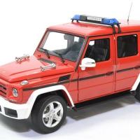 Mercedes benz g63 pompiers 2015 i scale 1 18 autominiature01 0037 1 