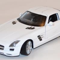 Mercedes benz sls amg 1 24 welly autominiature01 com wel24025wwe 1 