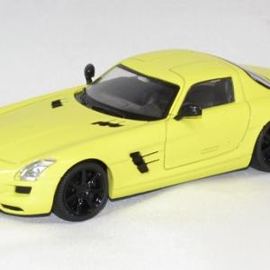 Mercedes sls amg 2010 yellow solido 1/43