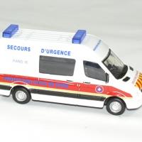 Mercedes sprinter protection civile paris 1 43 bburago autominiature01 3 