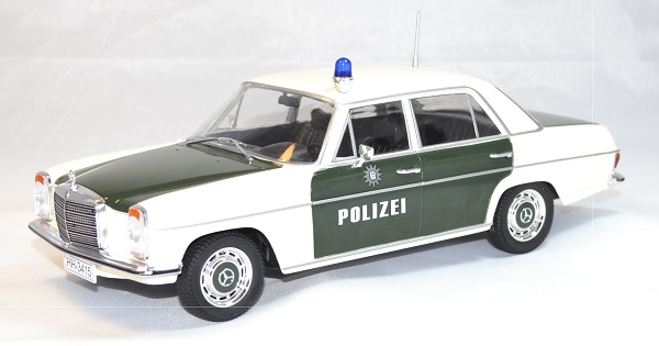 Mercedes w115 220 police 1 18 autominiature01 1 