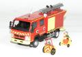 Mitsubishi Fuso Canter Gallin CCRL Fire truck Sdis 83