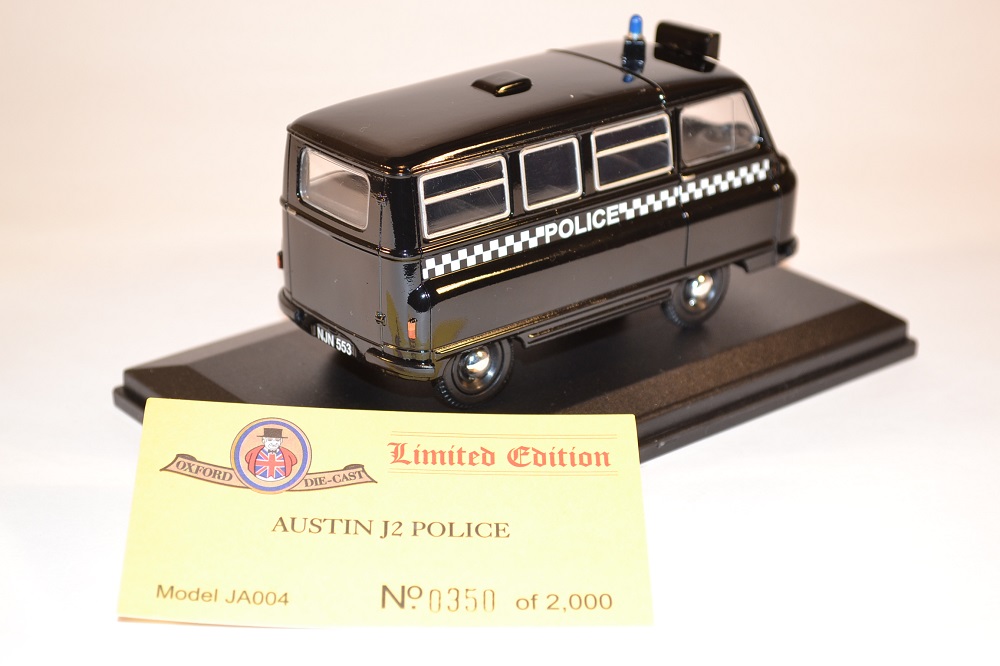 Oxford 1 43 austin j2 police edition limit e miniature collection autominiature01 com 3 