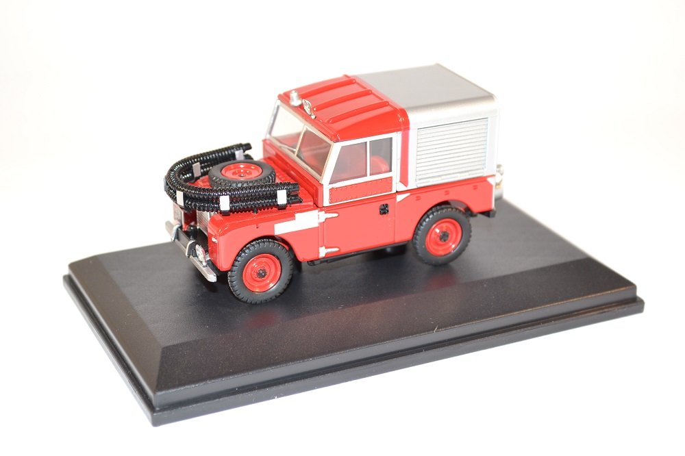Oxford 1 43 sapeurs pompiers land rover 88 fire appliance miniature collection auto autominiature01 com 1