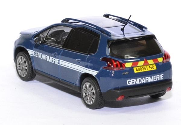 Peugeot 2008 gendarmerie 2016 1 43 norev autominiature01 479822 2 