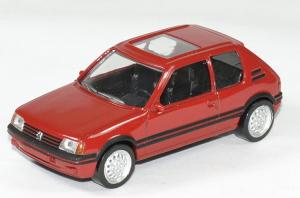 Peugeot 205 gti rouge norev 1 43 jet car autominiature01 1 