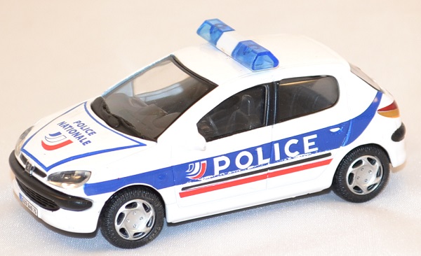 Peugeot 206 police nationale oliex miniature auto autominiature01 com 1 