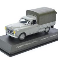 Miniature Odeon PEUGEOT 403 PICK-UP BLEUE NUIT AVEC BACHE BEIGE