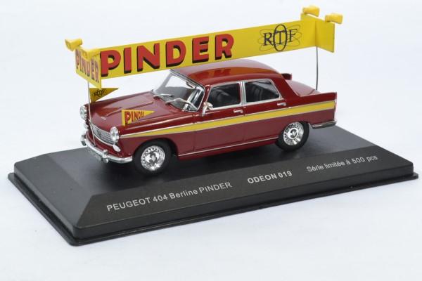 Peugeot 404 berline Cirque Pinder odeon 1/43 odeon019