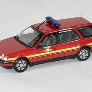 Peugeot 405 break rouge Sapeurs Pompiers 1991