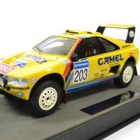 Peugeot 405 t16 1er paris dakar 203 1990 top marques 1 18 autominiature01 tmpd 03a 1 