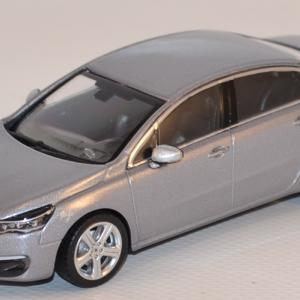 Peugeot 508 gris Artense 2014 au 1/43 Norev NOR475812