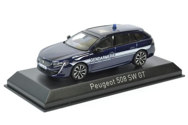 Peugeot 508 sw gt gendarmerie 2018 noev 1 43 autominiature01 475830 1 