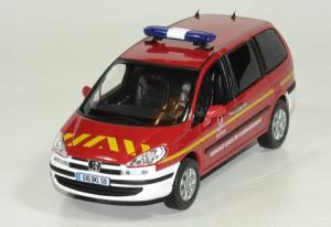 Peugeot 807 pompier 1 43 norev autominiature01 1 