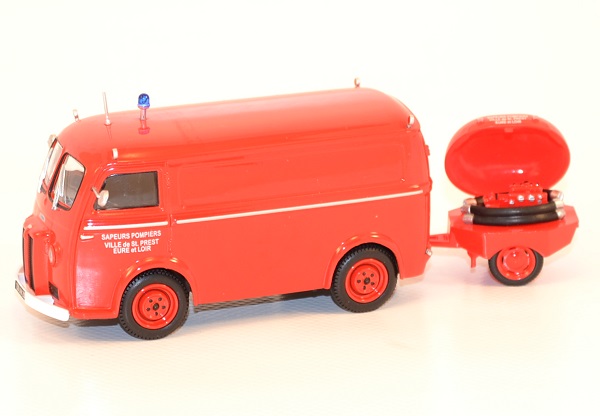 Peugeot d3 avec motopompe pompiers 1 43 eligor 101520 saint prest autominiature01 com 1