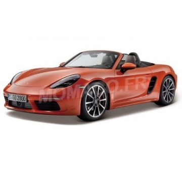 Porsche 718 boxster orange