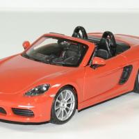 Porsche 718 boxter orange 1 24 bburago autominiature01 1 