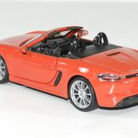 Porsche 718 boxter orange 1 24 bburago autominiature01 2 