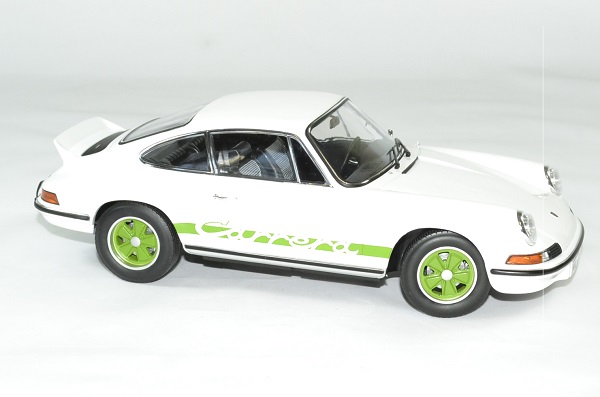Porsche 911 rs blanc 1973 norev 1 18 autominiature01 3 