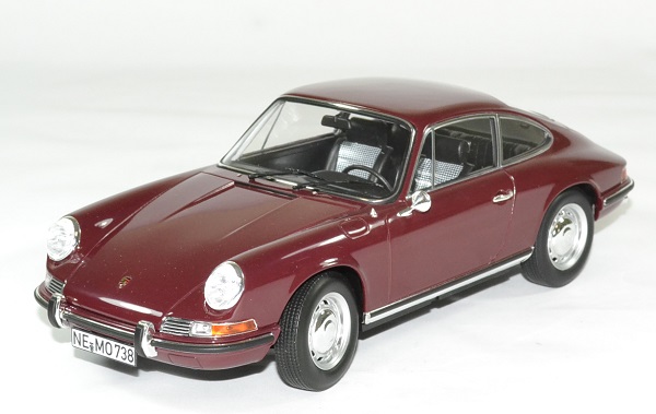 Porsche 911 t rouge 1969 norev 1 18 autominiature01 1