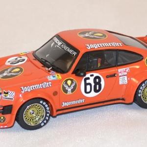 Porsche 934 #68 24 h du mans jagermeister 1978 Ixo 1/43