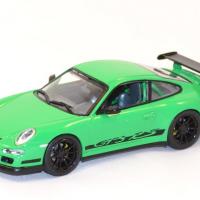 Porsche gt3 997 rs verte miniature yatming signature 1 43 autominiature01 com 1 