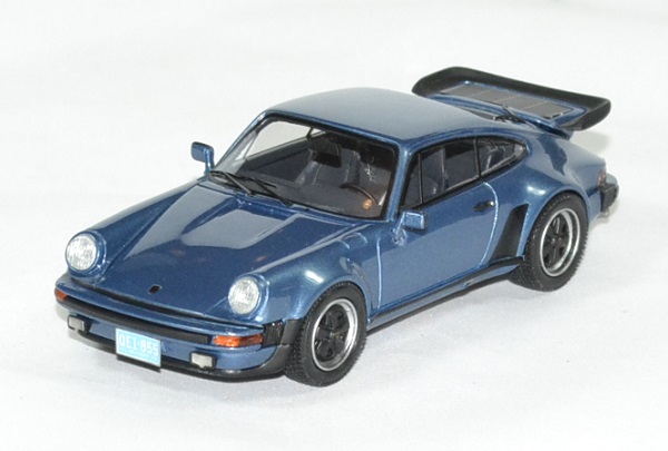 Porsche 911 / 930 turbo USA 1979 bleu métallisé Néo 1/43